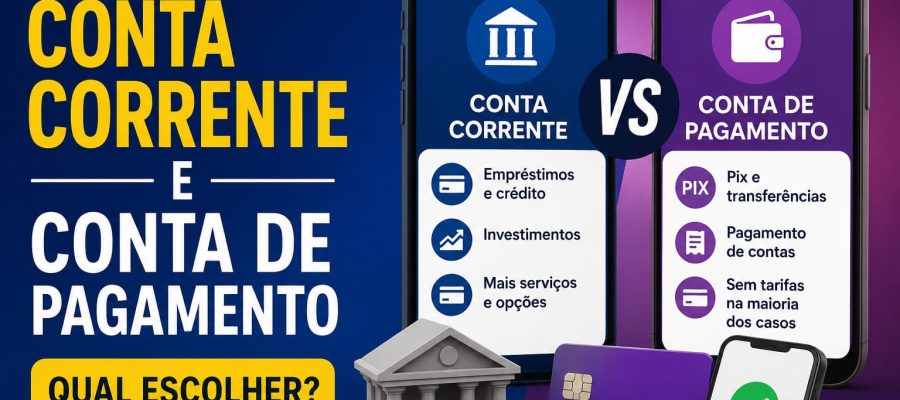 Diferença Entre Conta Corrente e Conta de Pagamento