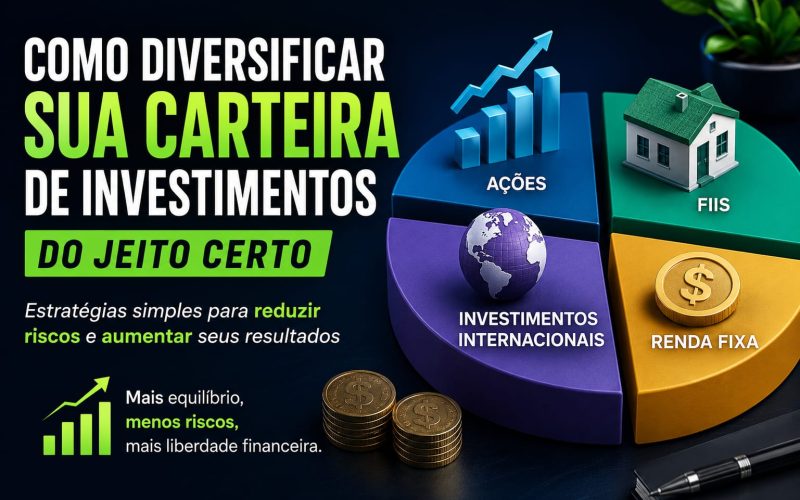como diversificar sua carteira de investimentos